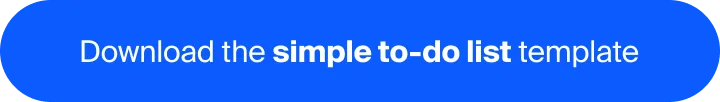 "Download the simple to-do list template" button